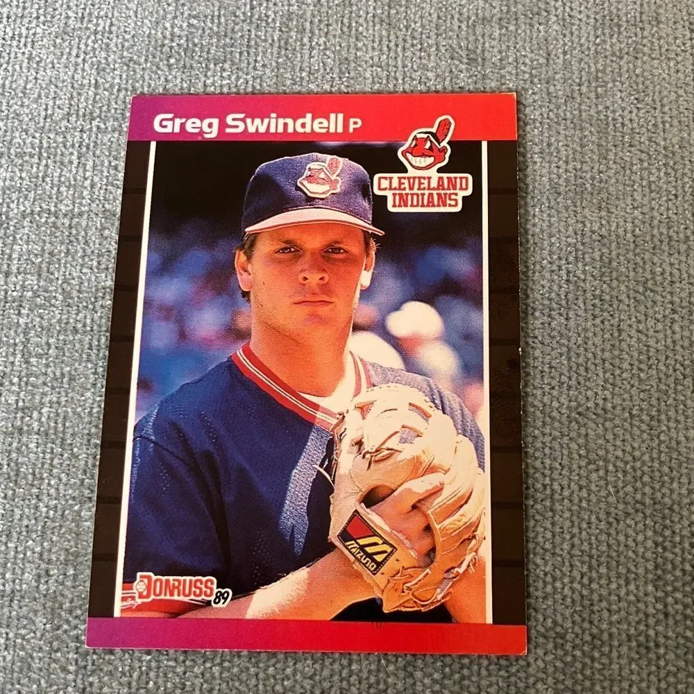 1989 Donruss Cleveland Indians Baseball Card Trading Card